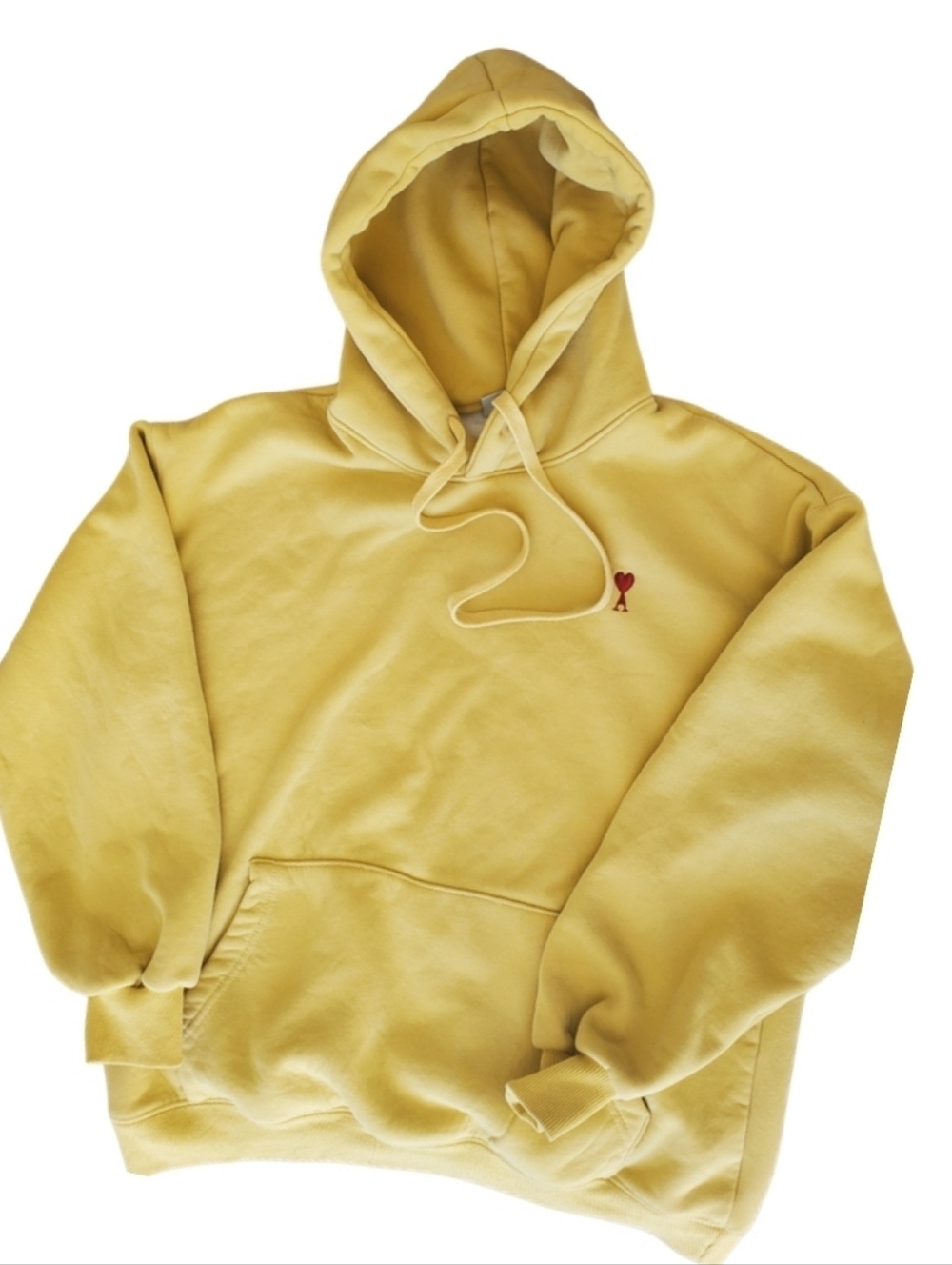 Women's Yellow Hoodie Sweatshirt - Branded Casual Pullover Free Size